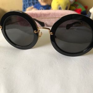 Miu Miu Round Sunnies EXCELLENT CONDITION!
